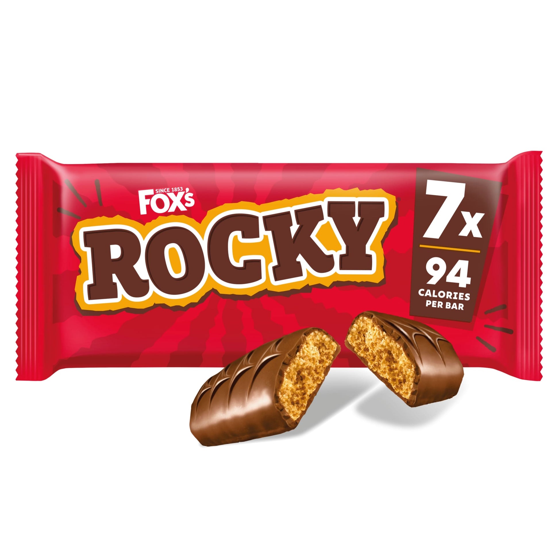 Fox's Biscuits Rocky Original Biscuit Bars Multipack, 7 Pack 133g — image 1
