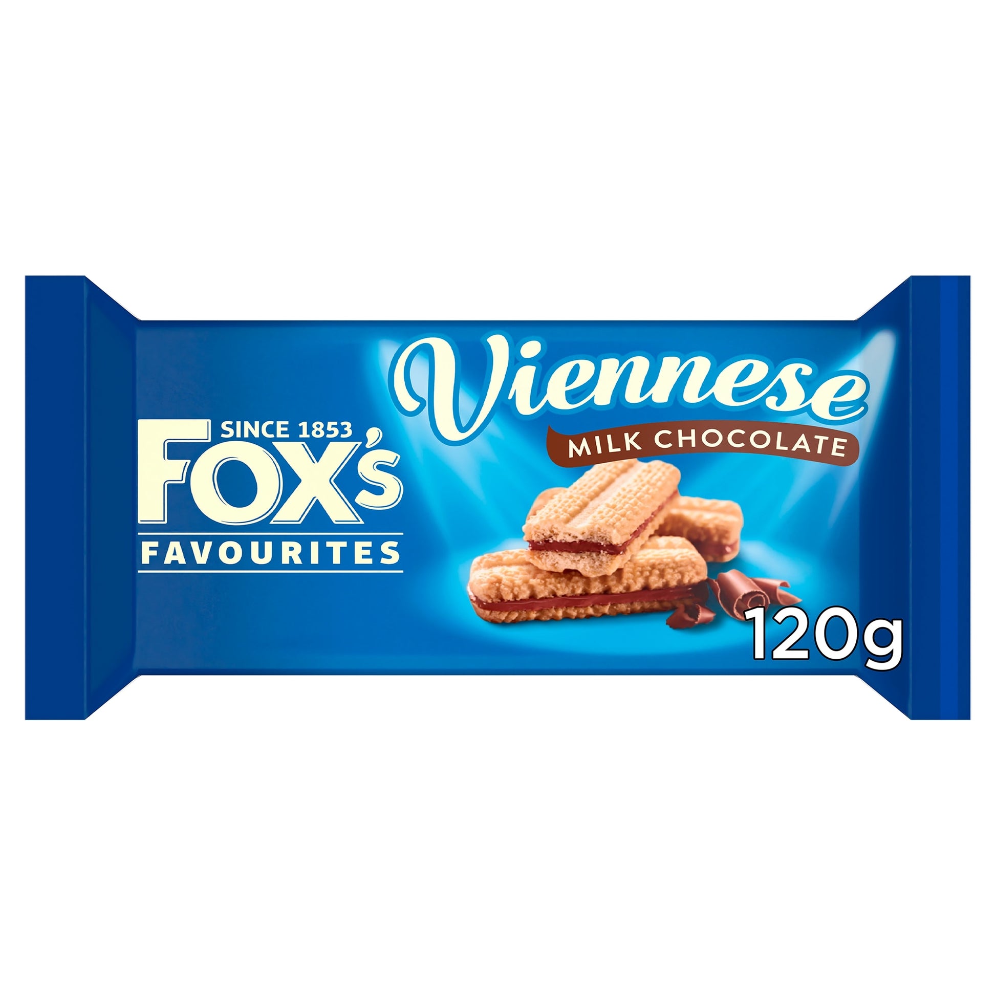 Fox's Chocolate Viennese Biscuits 120G — image 1