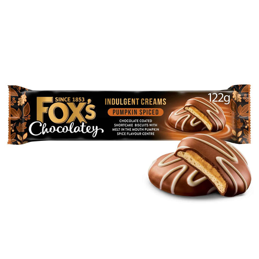Fox’s Chocolatey Biscuits Pumpkin Spice — Great British Imports