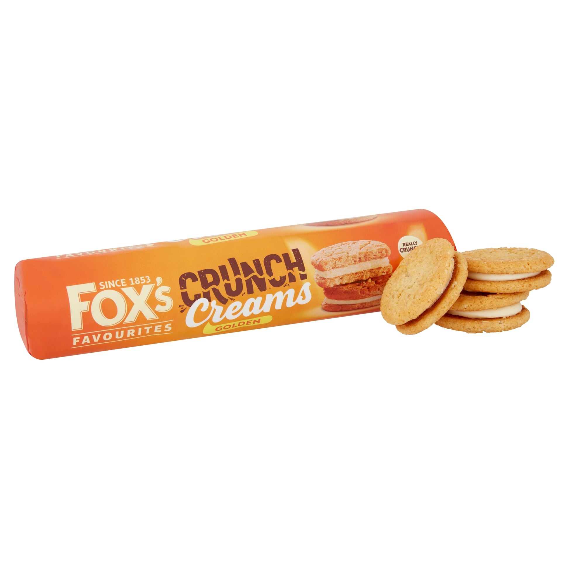 Fox's Favourites Crunch Creams Biscuits - Golden 200g — image 2