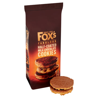Fox's Half Coated Milk Chocolate Cookies 175G — image 2