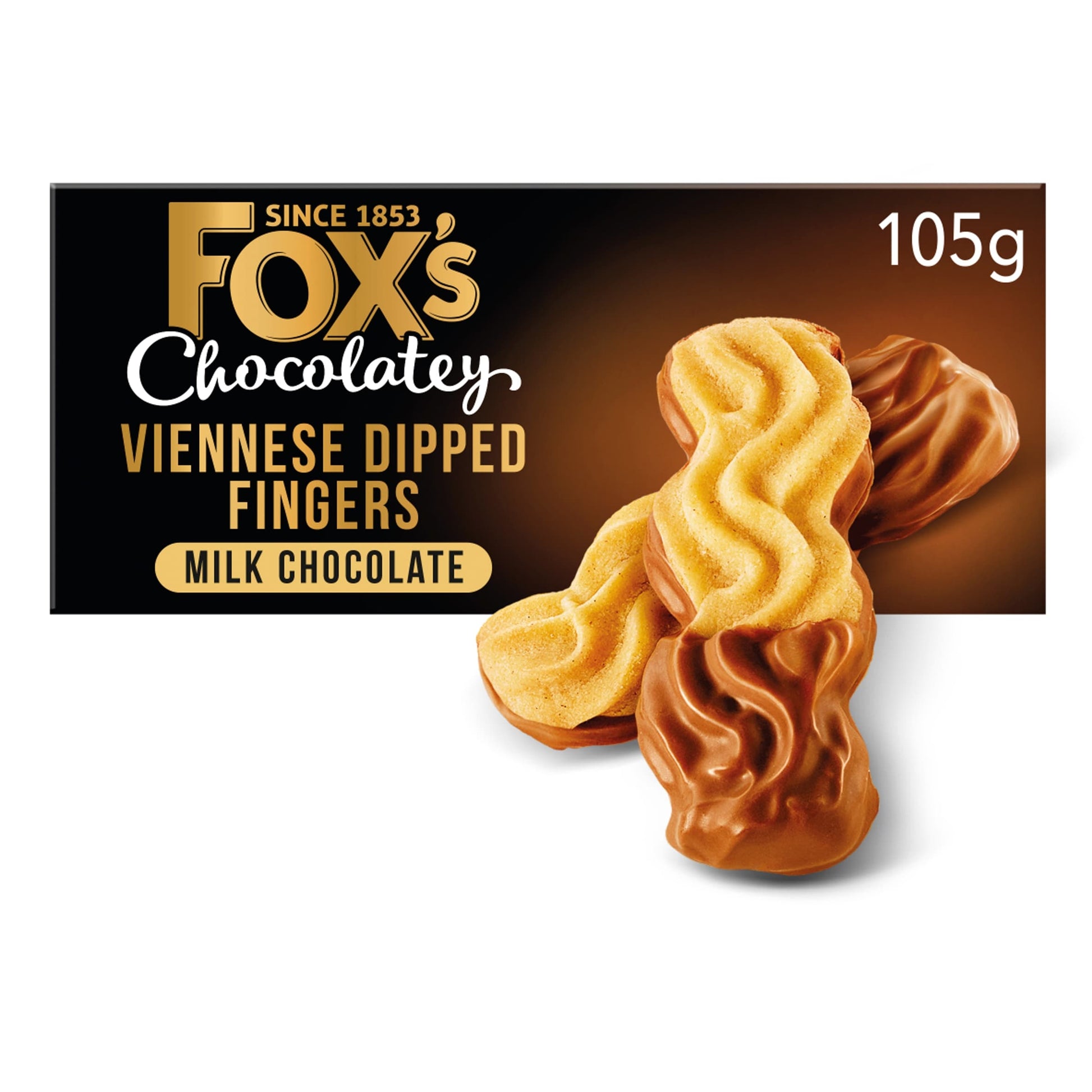 Fox's Viennese Dipped Finger 105g — image 1