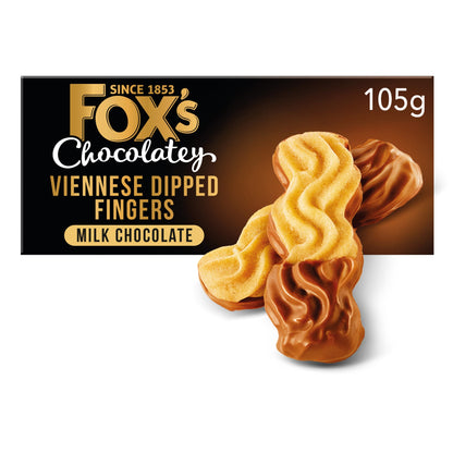 Fox's Viennese Dipped Finger 105g — image 1