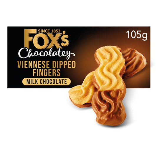 Fox's Viennese Dipped Finger 105g — image 1