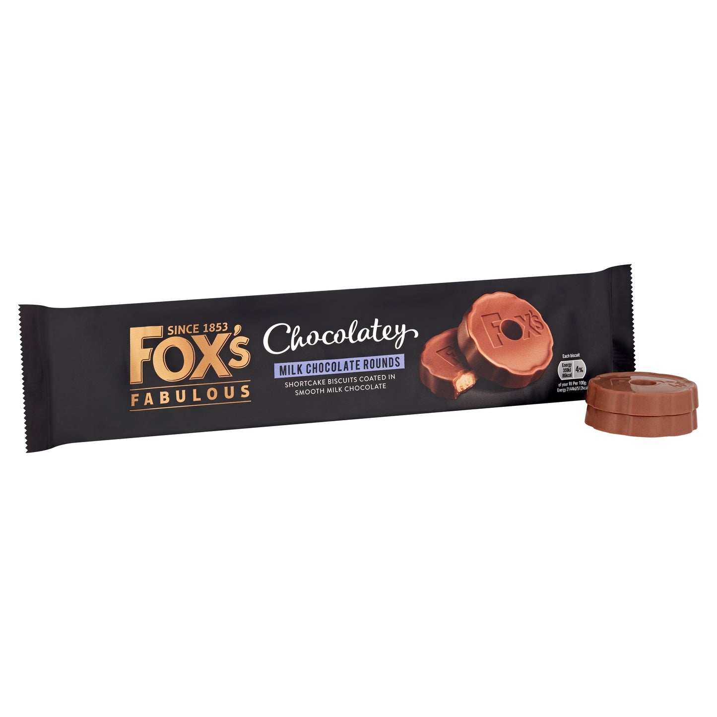 Foxs Chocolatey Milk Chocolate Rounds 130G — image 2