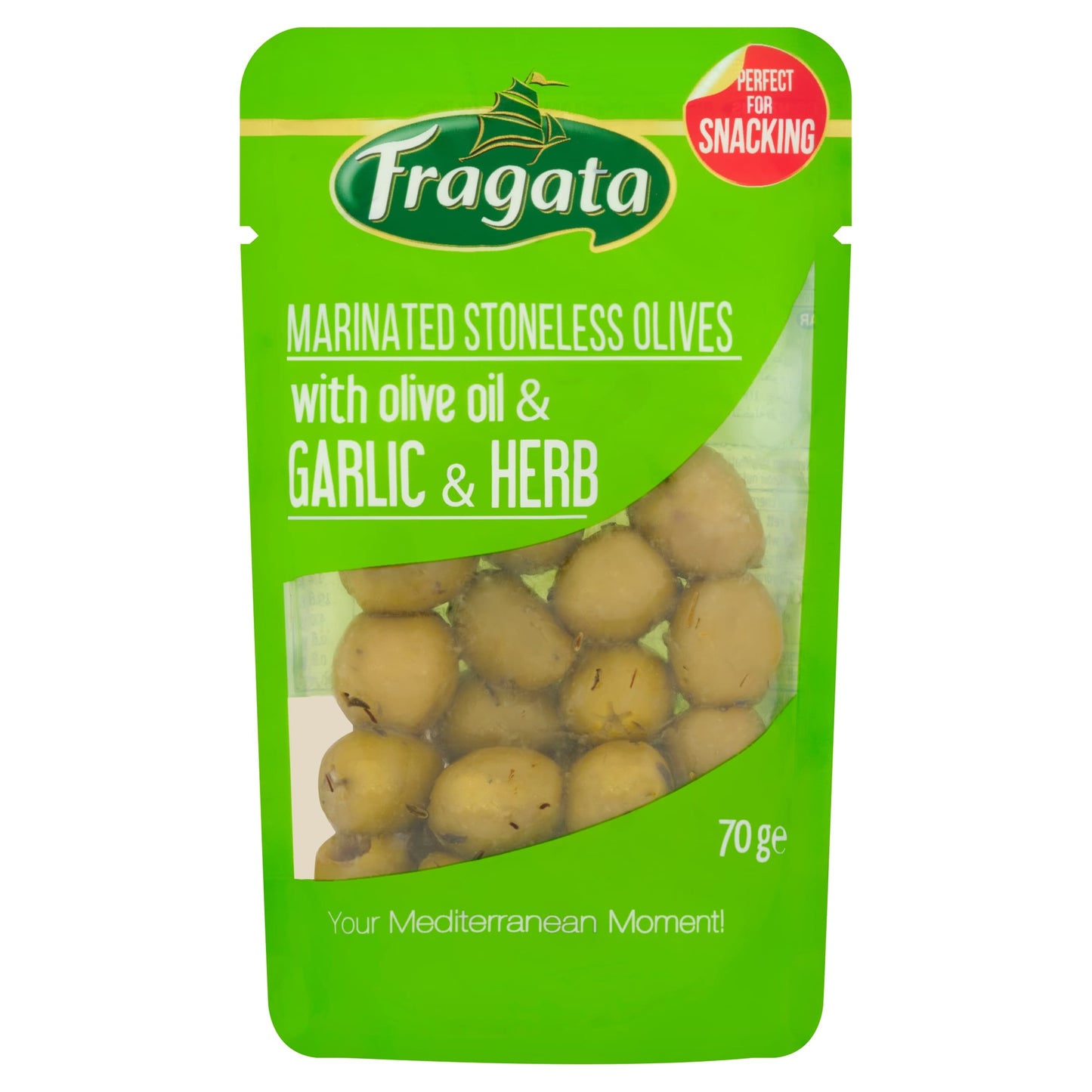 Fragata Marinated Stoneless Olives with Olive Oil & Garlic & Herbs — image 1
