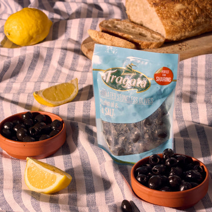 Fragata Marinated Stoneless Olives with Olive Oil & Sea Salt 120g — image 2