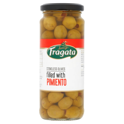 Fragata Stoneless Green Olives Filled with Pimiento 340g — image 1