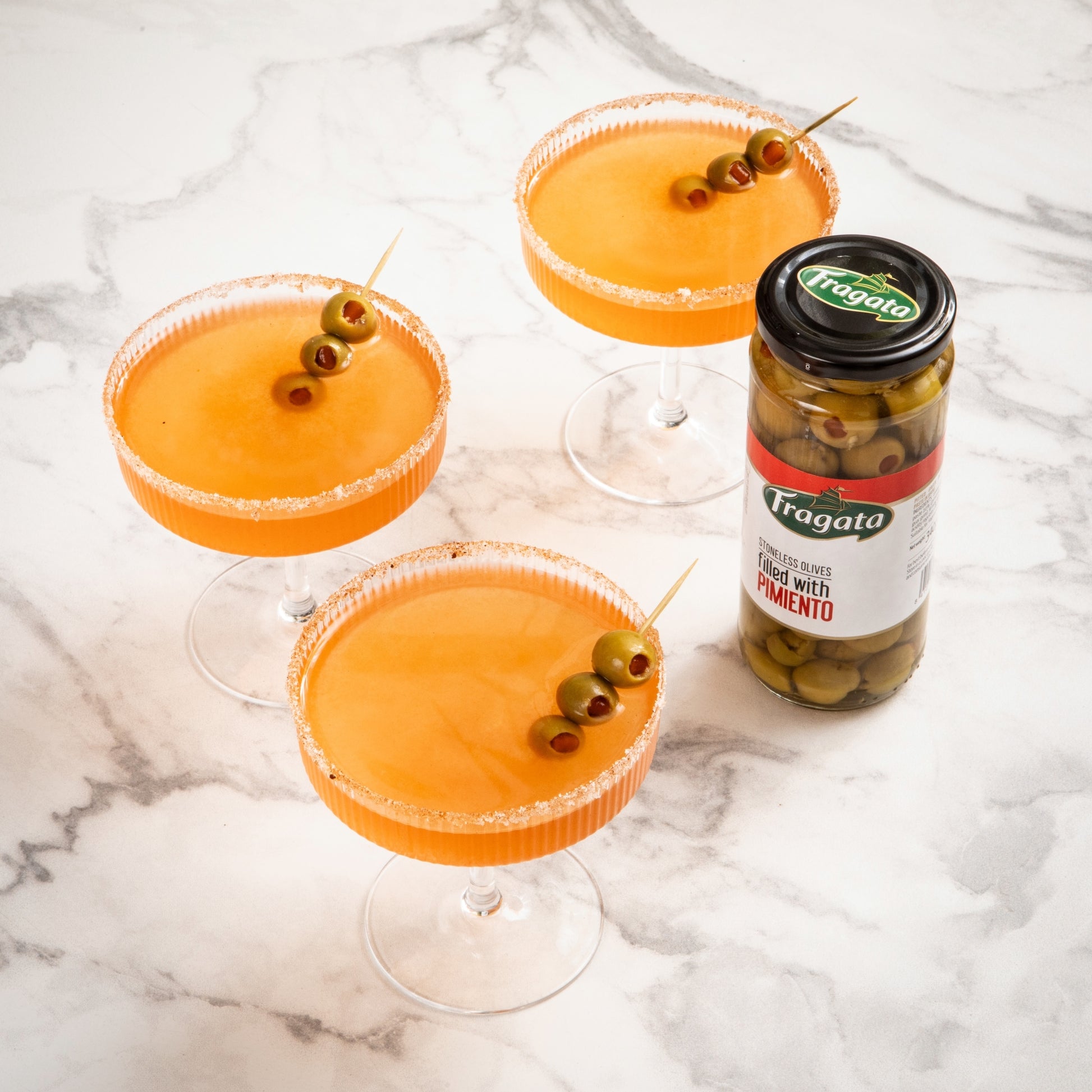 Fragata Stoneless Green Olives Filled with Pimiento 340g — image 3