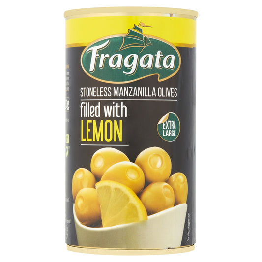 Fragata Stoneless Manzanilla Olives Filled With Lemon 350G — image 1