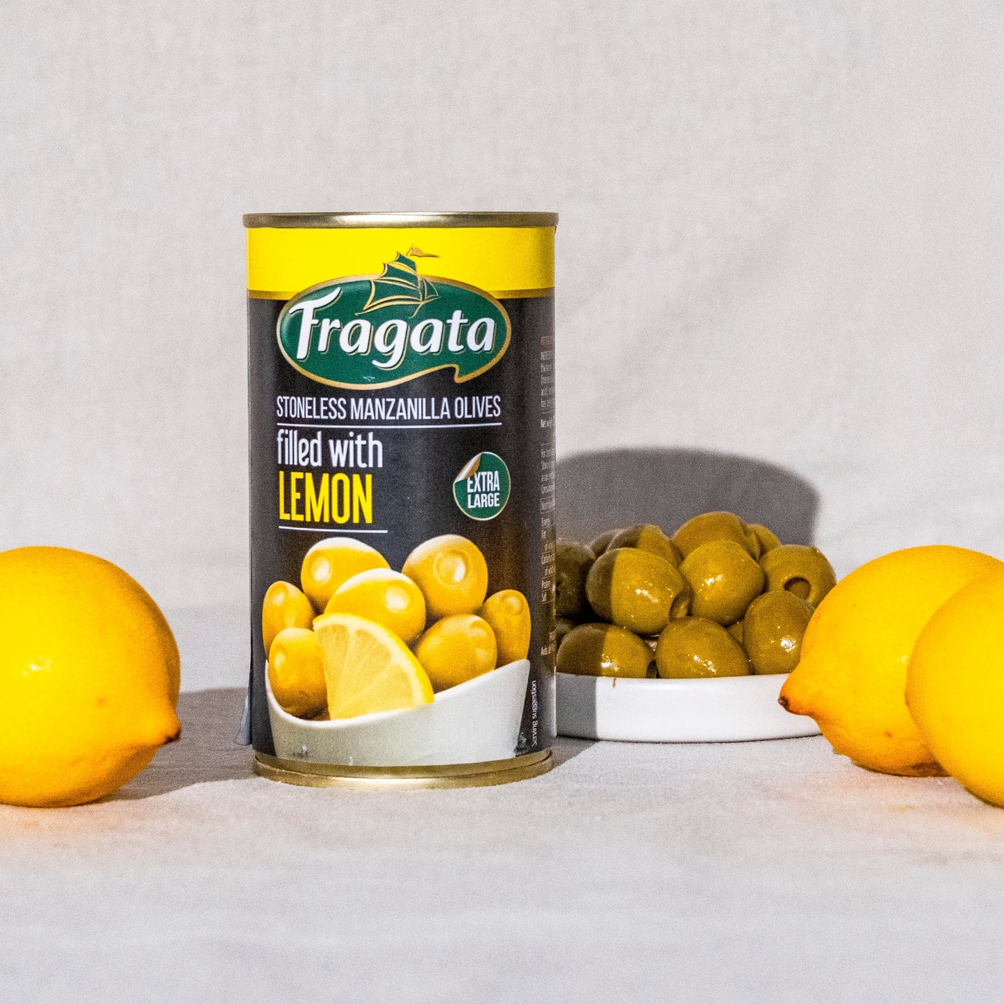 Fragata Stoneless Manzanilla Olives Filled With Lemon 350G — image 3