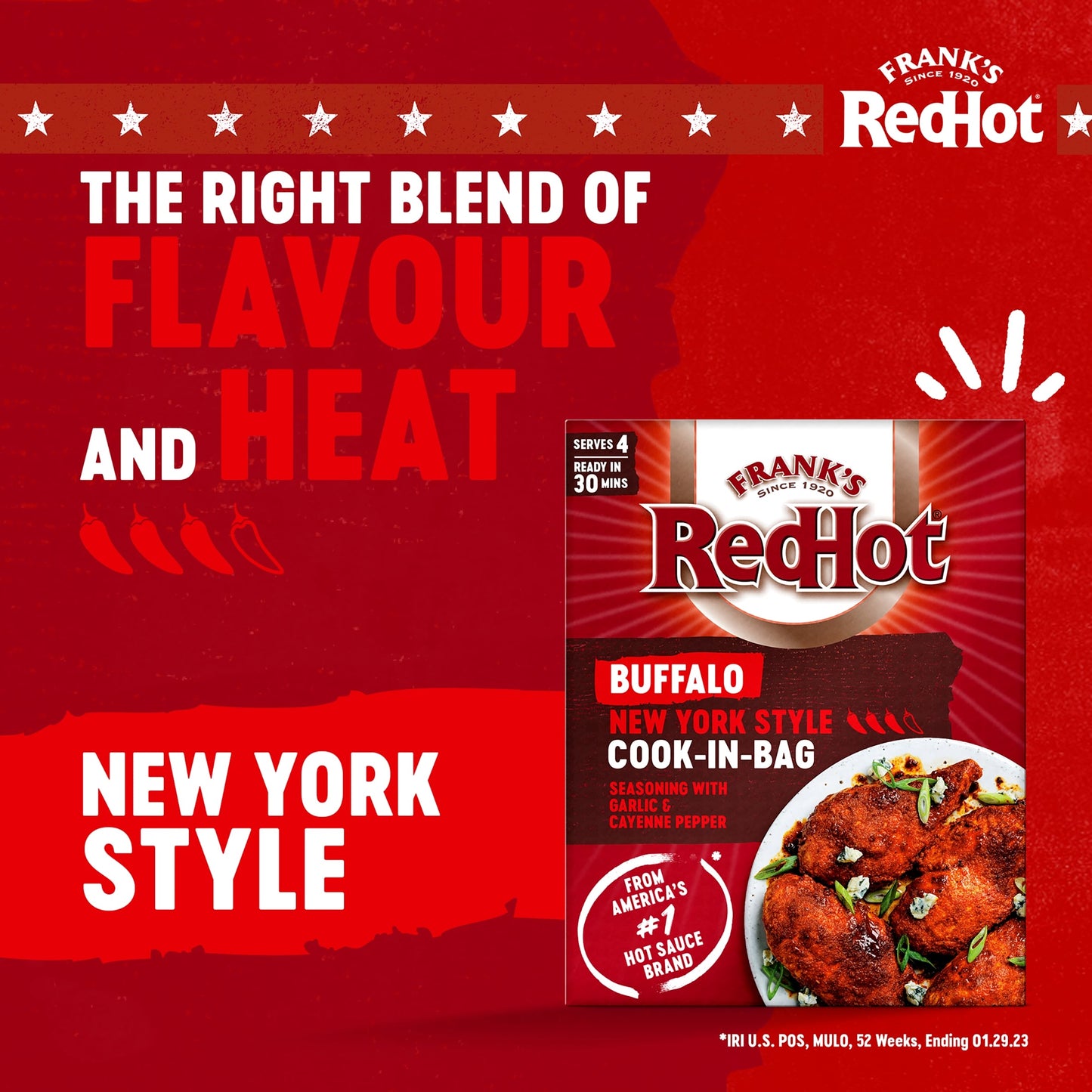 Frank's RedHot Buffalo New York Style Cook-In-Bag 25G — image 2