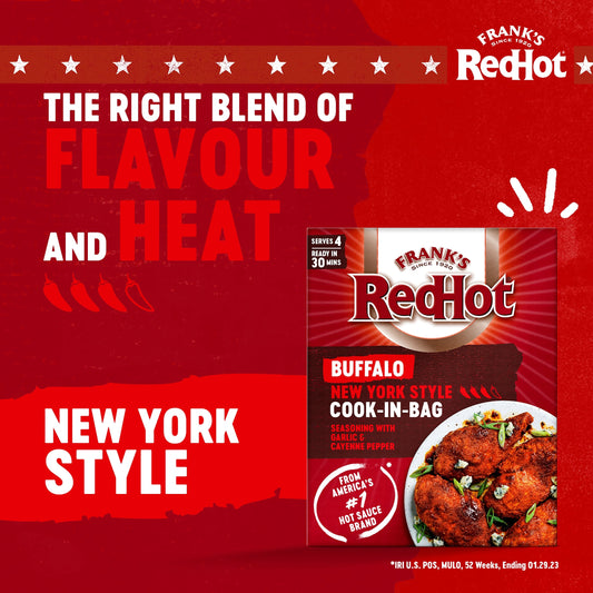 Frank's RedHot Buffalo New York Style Cook-In-Bag 25G — image 2
