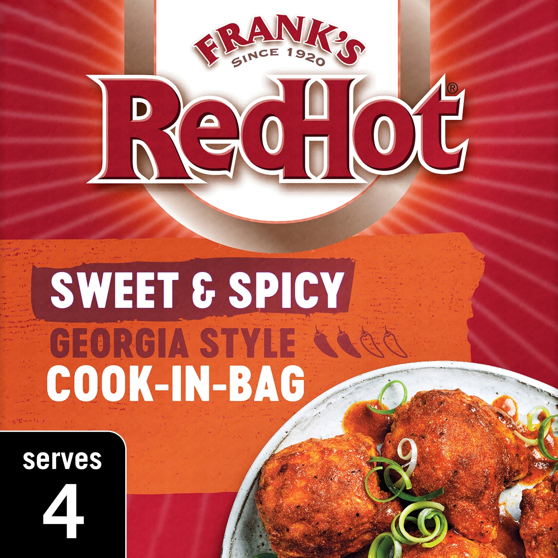 Frank's RedHot Sweet & Spicy Georgia Style Cook-In-Bag 25G — image 1
