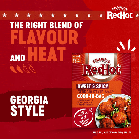 Frank's RedHot Sweet & Spicy Georgia Style Cook-In-Bag 25G — image 2