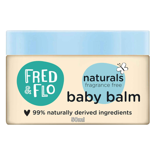 FRED & FLO Naturals Fragrance Free Baby Balm 50ml