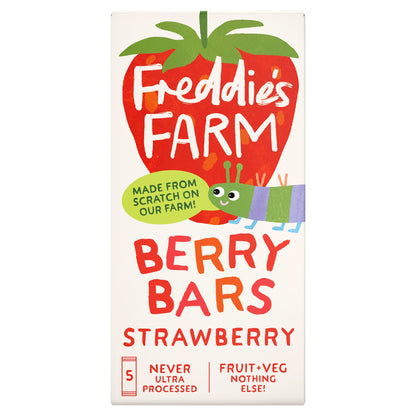 Freddie's Farm Berry Bars - Strawberry 5 x 20g — image 1