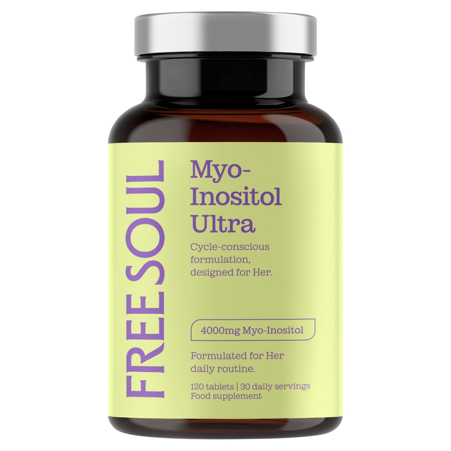 Free Soul Myo-Inositol Ultra - 120 capsules/176g — image 1