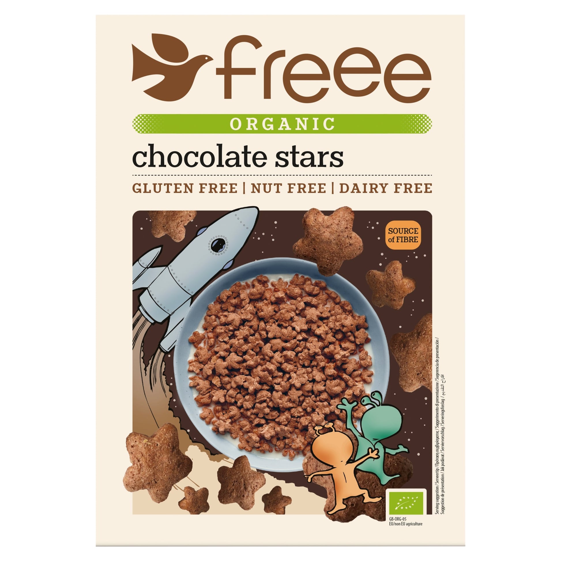 Freee Gluten Free Organic Vegan Chocolate Stars 300g — image 1