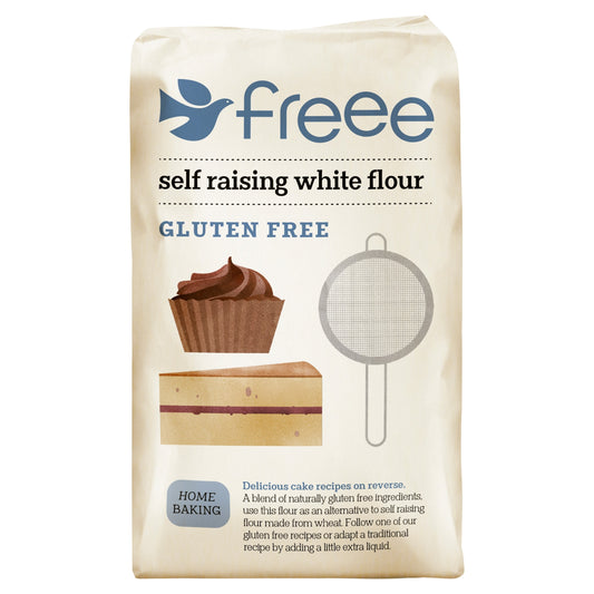 Freee Gluten Free Self Raising White Flour 1kg — image 1