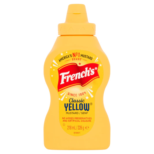 French's American Classic Yellow Squeezy Mustard 226G — image 1