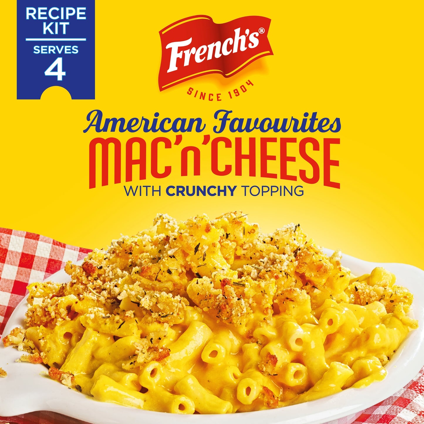 French's Mac 'n' Cheese with Crunchy Topping Recipe Kit 115G — image 1