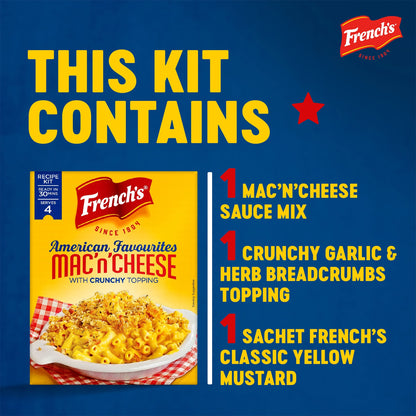 French's Mac 'n' Cheese with Crunchy Topping Recipe Kit 115G — image 3