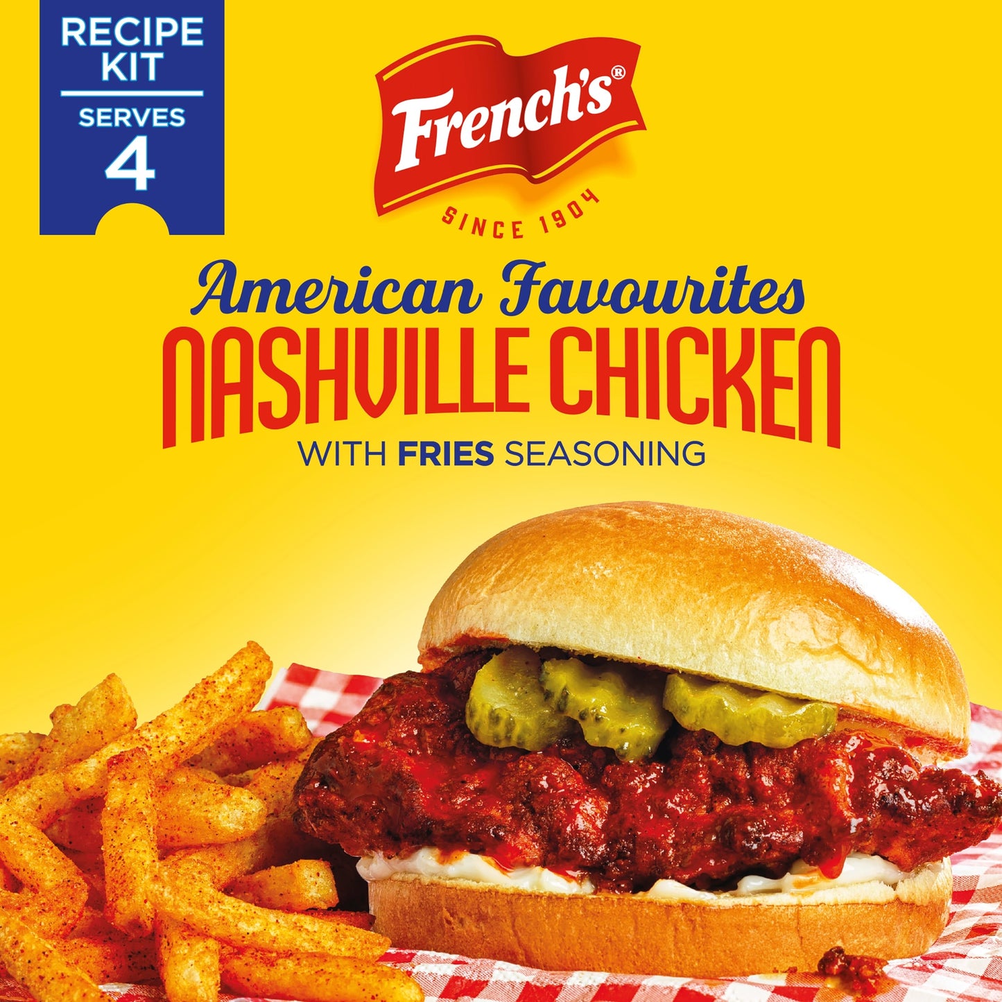 French's Nashville Chicken with Fries Seasoning Recipe Kit 105G — image 1