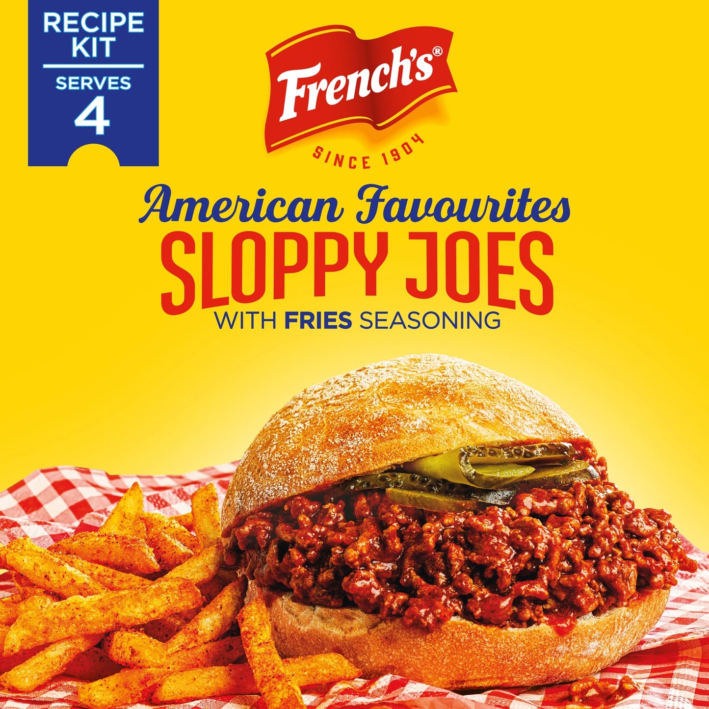 French's Sloppy Joes with Fries Seasoning Recipe Kit 105G — image 1