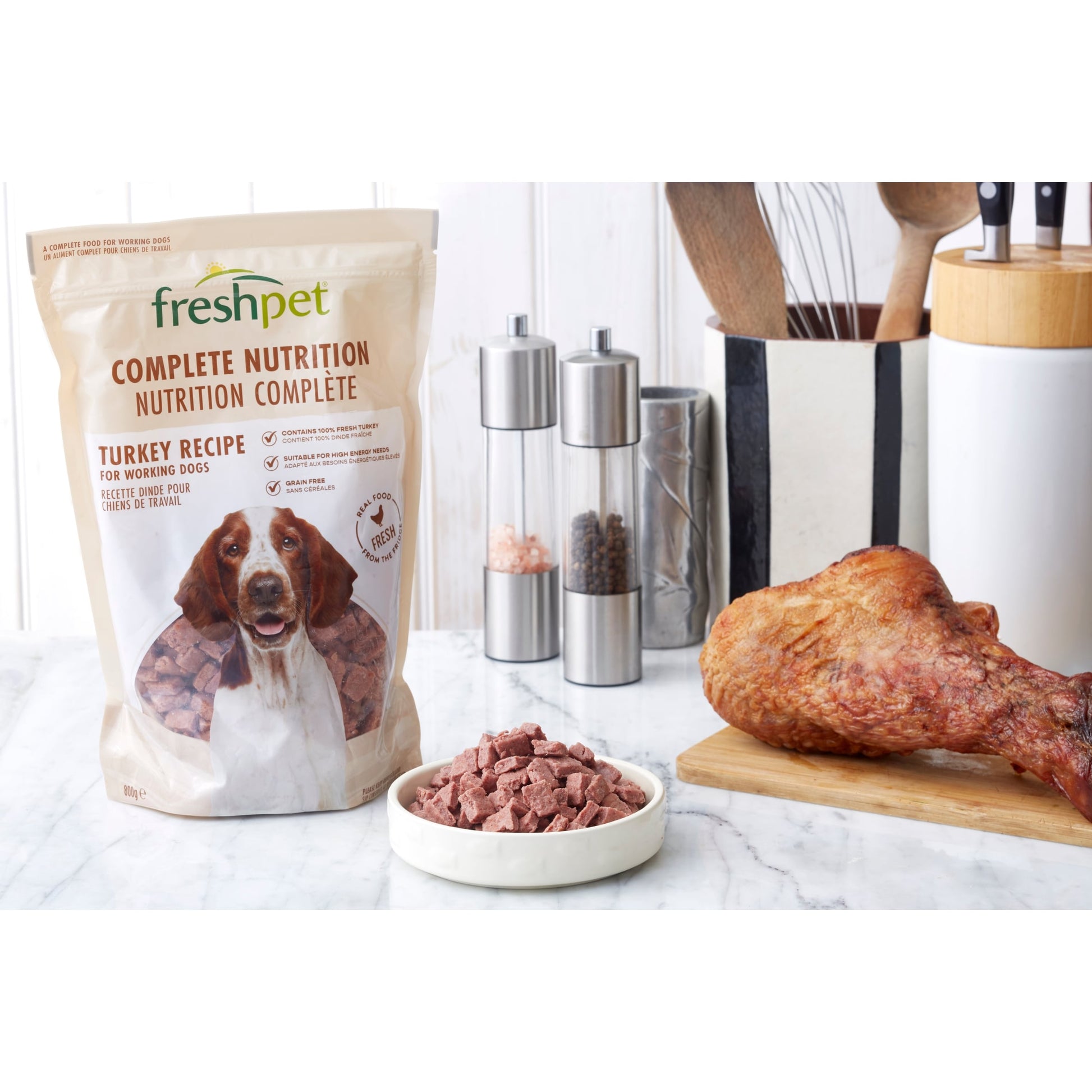 Freshpet Complete Nutrition Grain Free Turkey Fresh Dog Food 800g — image 5