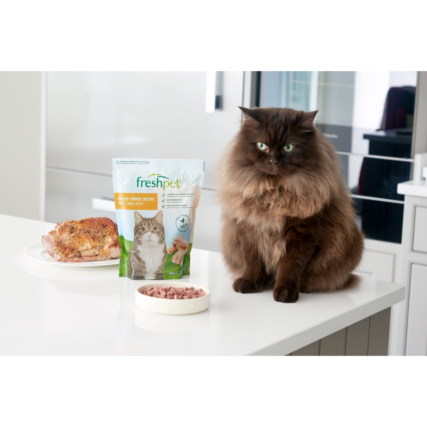 Freshpet Grilled Turkey Fresh Cat Food 400g — image 4