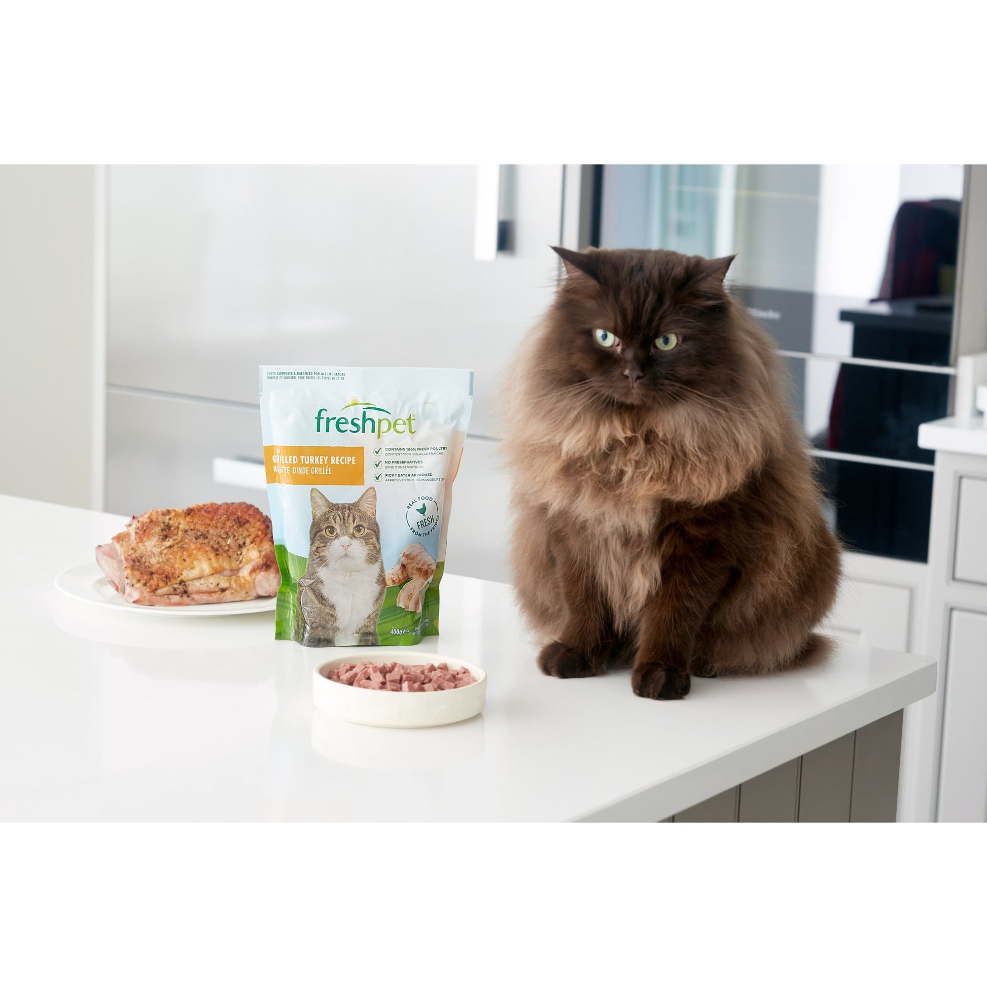Freshpet Grilled Turkey Fresh Cat Food 400g — image 4