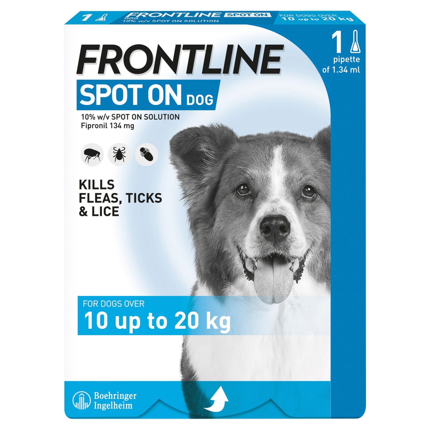 Frontline Spot On Medium Dog Flea X1 1.34Ml — image 1