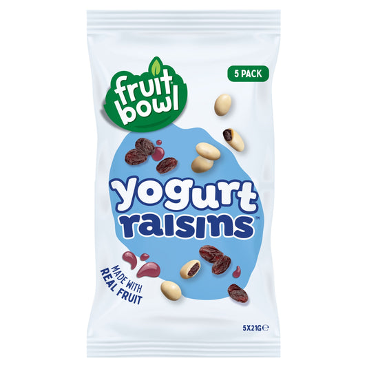 Fruit Bowl Juicy Yogurt Raisins 5 x 21g — image 1