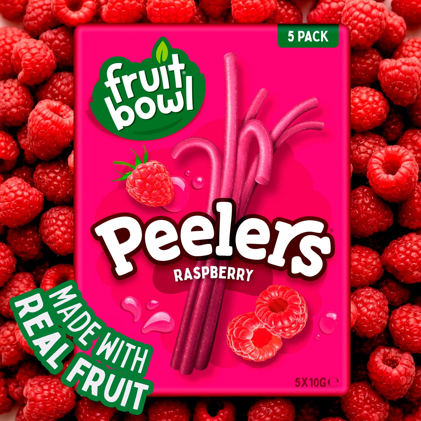 Fruit Bowl Raspberry Fruit Peeler 5x10g — image 2