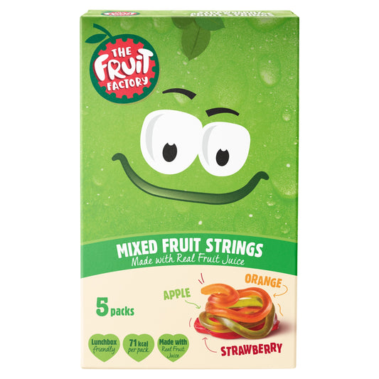 Fruit Factory Multi Fruit Strings 5 Pack 100G — image 1