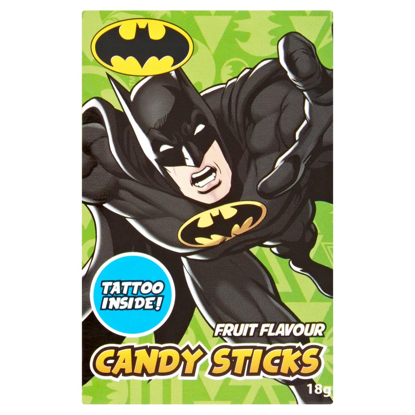 Fruit Flavour Candy Sticks With Temporary Tattoo 18G — image 1