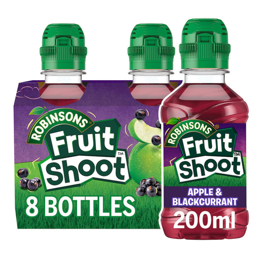Fruit Shoot Apple & Blackcurrant Kids Juice Drink 8x200ml — image 1