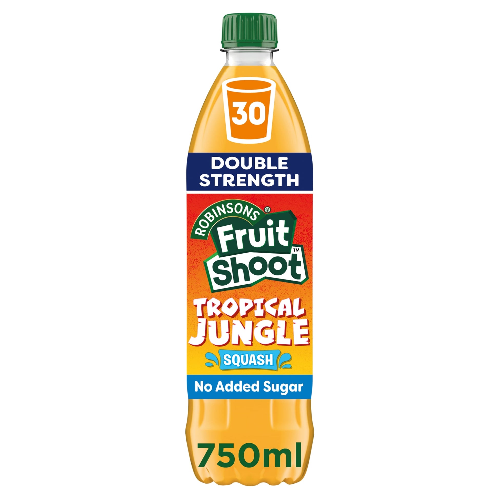 Fruit Shoot Double Strength Tropical Jungle No Added Sugar Squash 750ml — image 1