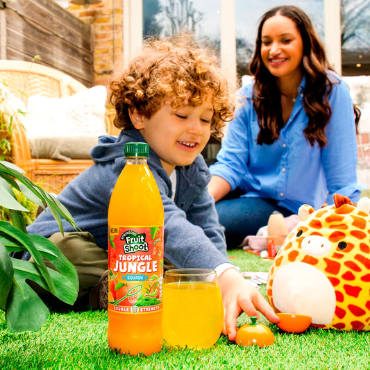 Fruit Shoot Double Strength Tropical Jungle No Added Sugar Squash 750ml — image 2
