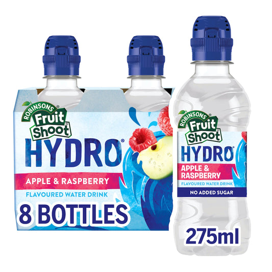 Fruit Shoot Hydro Apple & Raspberry Kids Juice Drink 8x275ml — image 1