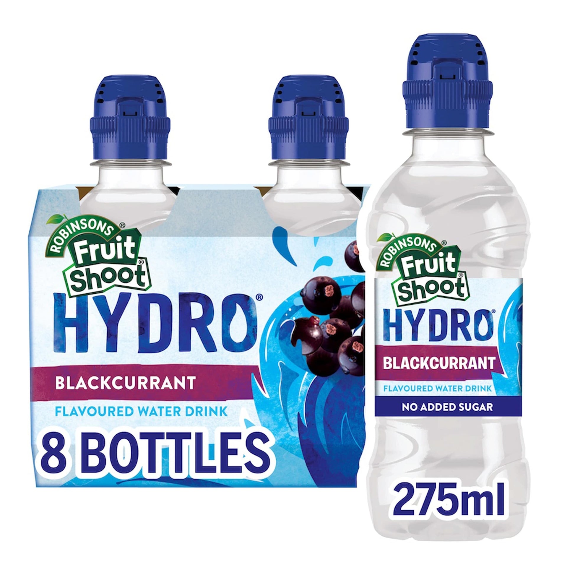 Fruit Shoot Hydro Blackcurrant Kids Juice Drink 8x275ml — image 1