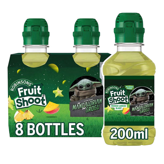 FRUIT SHOOT Limited Edition Mandalorian and Grogu Drink 8x200ml — image 1
