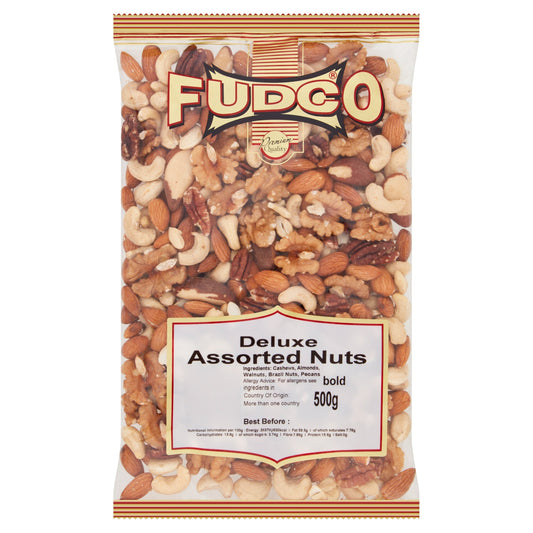 Fudco Deluxe Assorted Nuts 500g — image 1