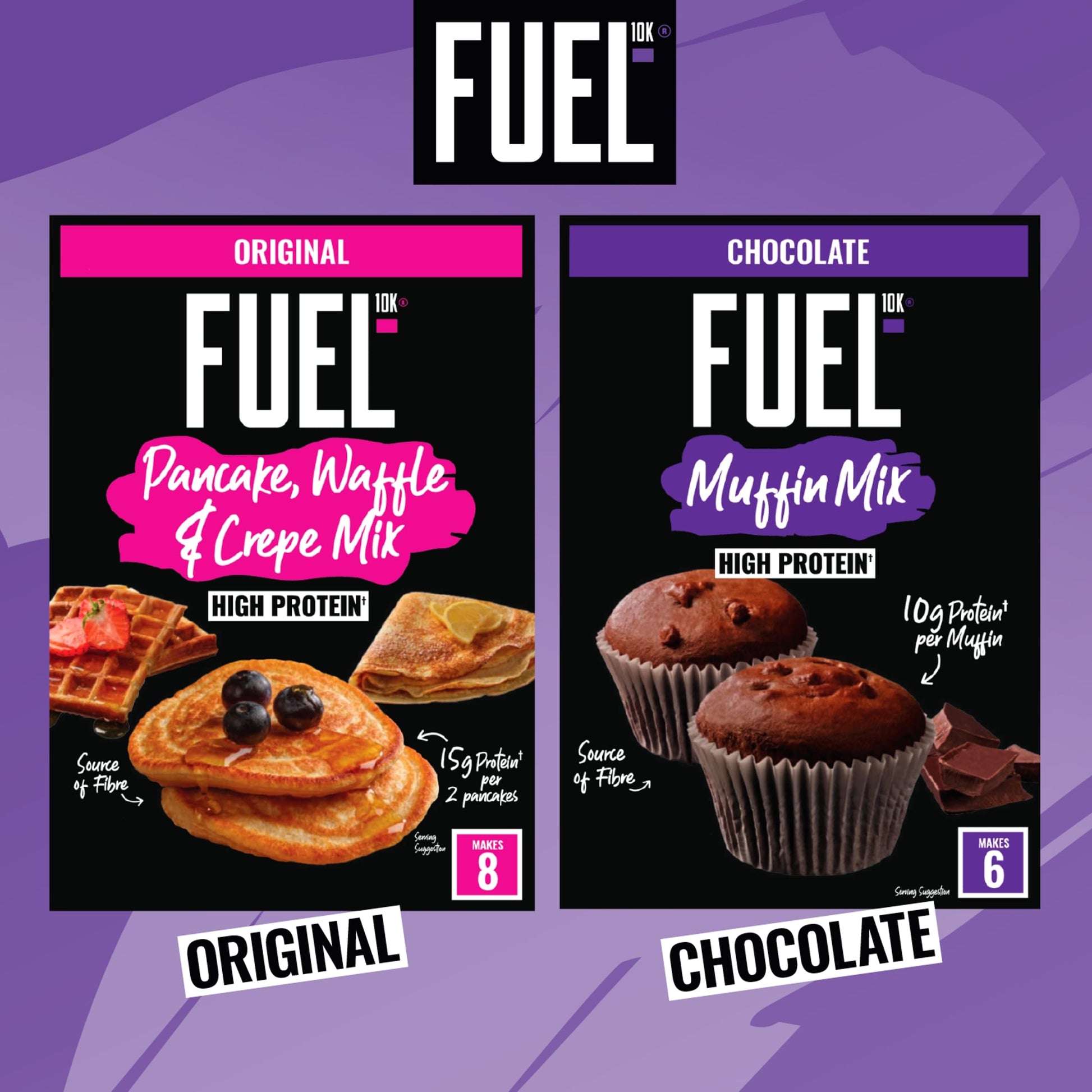 FUEL10K Baking High Protein Chocolate Muffin Cake Mix 150g — image 4