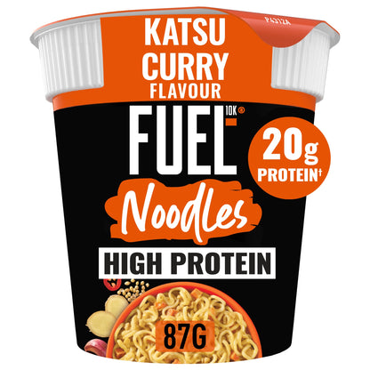 FUEL10K High Protein Katsu Curry Instant Noodles Snack Pot 87g — image 1