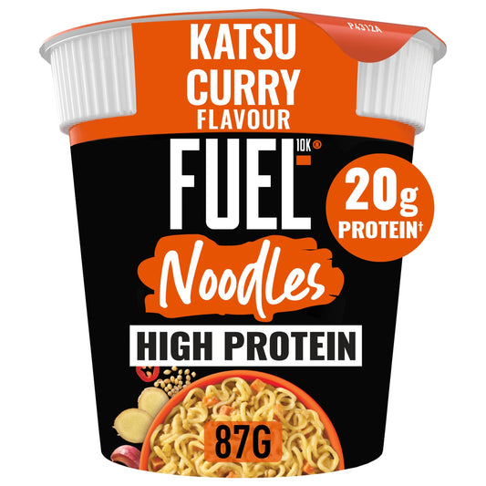 FUEL10K High Protein Katsu Curry Instant Noodles Snack Pot 87g — image 1