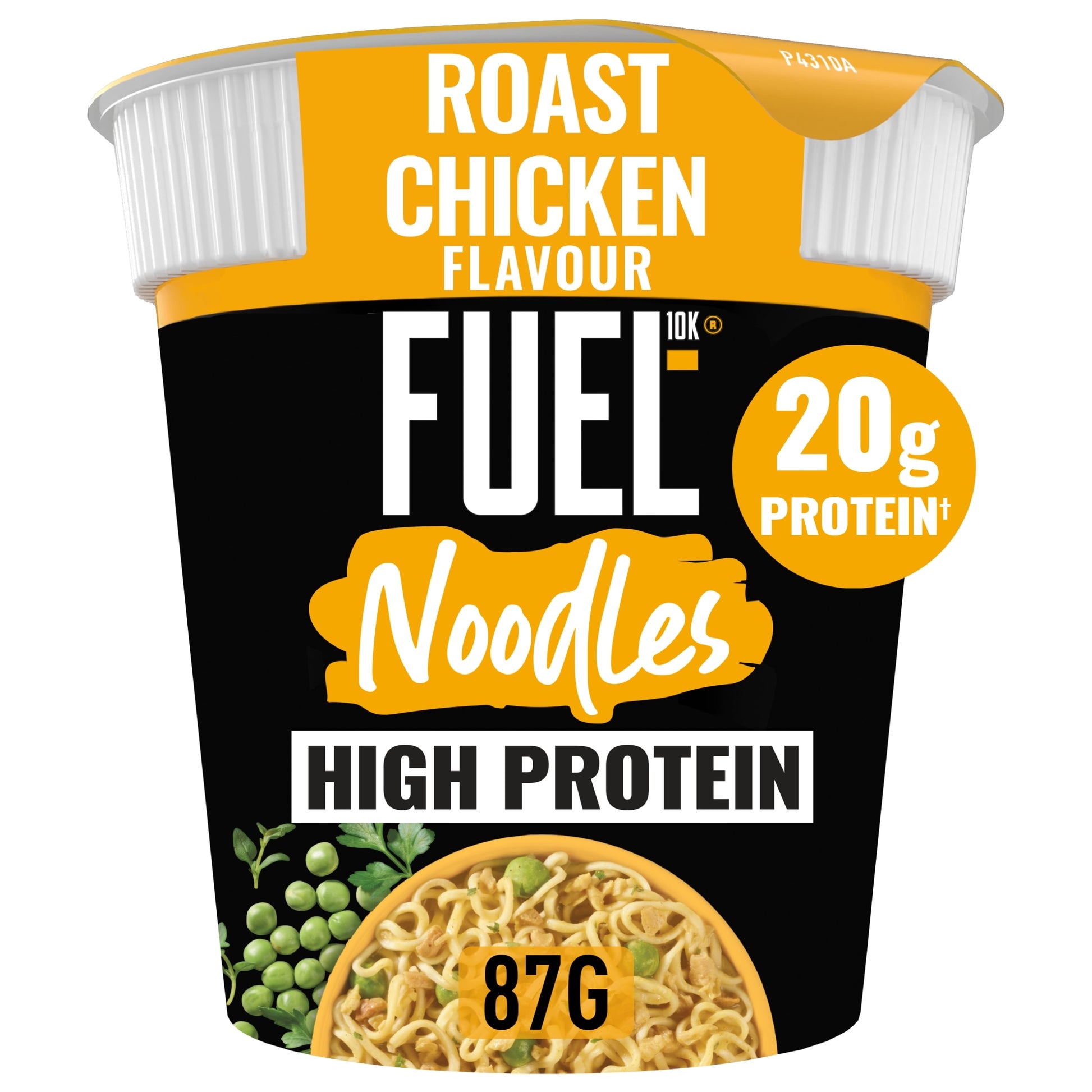 FUEL10K High Protein Roast Chicken Instant Noodles Snack Pot 87g — image 1