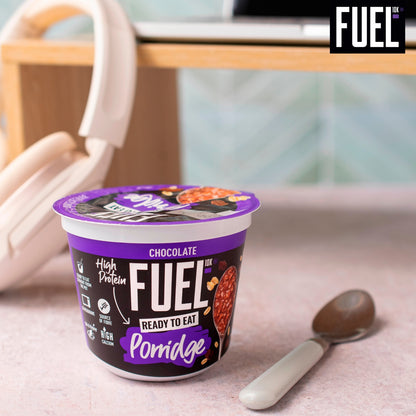 FUEL10K Ready to Eat Protein Porridge Oat Cereal Pot Chocolate 210g — image 4