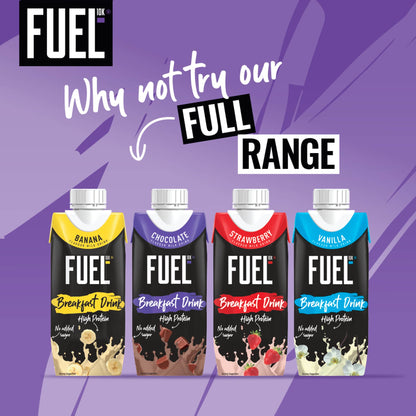 FUEL10K Strawberry High Protein Milk Breakfast Drink 330ml — image 4